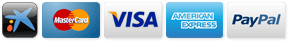 Pago seguro: TPV virtual de La Caixa, Visa, Mastercard, American Express, Paypal